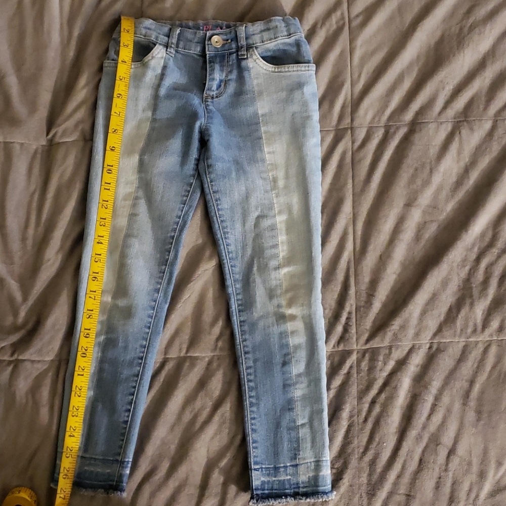 Girls stretch super skinny jeans (6x-7)